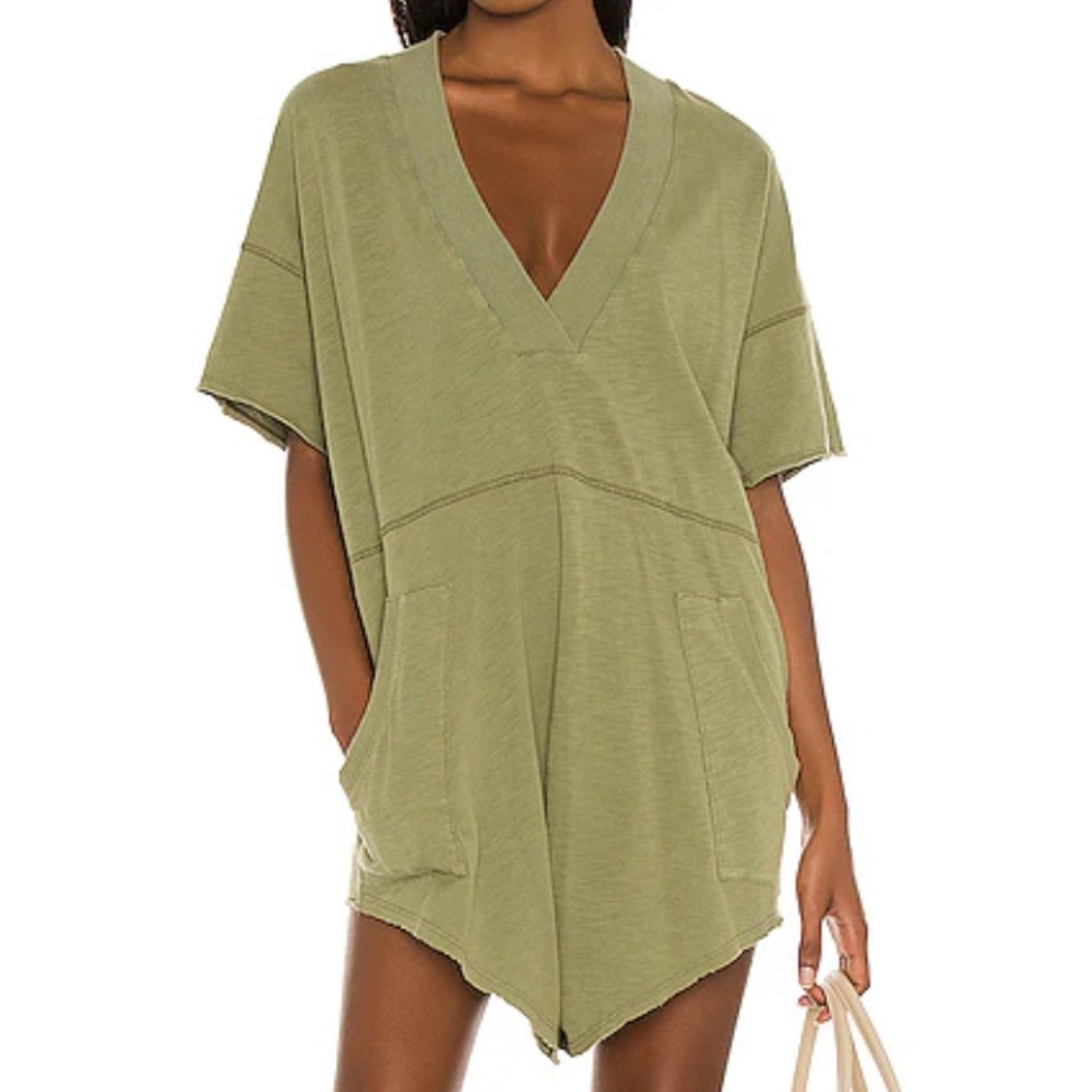 Free People Why Not Romper in Adventurer
FREE PEOPLE | Olive Green Jumpsuit
